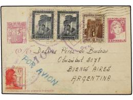 ESPAÑA GUERRA CIVIL. 1938 (13 Diciembre). BRIGADAS INTERNACIONALES. Entero Postal De 25 Cts.... - Other & Unclassified