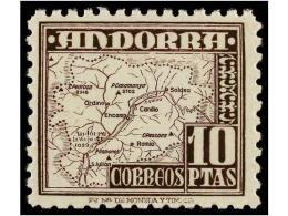 ** COLONIAS ESPAÑOLAS: ANDORRA. Ed.45/58. SERIE COMPLETA. LUJO. Cat. 210€. - Other & Unclassified