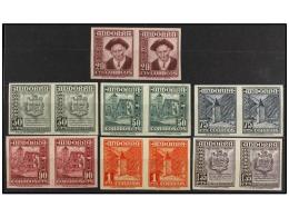 ** ANDORRA. Ed.48/55s. SERIE COMPLETA (7 Valores) En Parejas SIN DENTAR. LUJO. - Altri & Non Classificati