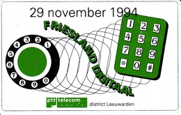 NETHERLANDS - Friesland Digitaal 29 November 1994 , 2.5 ƒ, Tirage 5.000, Used - Privé