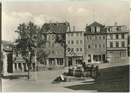 Pößneck - Markt - Foto-Ansichtskarte - Poessneck