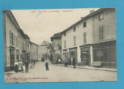 CPA 3532 - Commerces Grande Rue VILLARS LES DOMBES 01 - Villars-les-Dombes