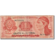 Billet, Honduras, 1 Lempira, 1980-1981, 1989-03-30, KM:68c, TB - Honduras