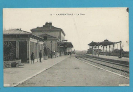 CPA 10 - Chemin De Fer Train La Gare CARPENTRAS 84 - Carpentras