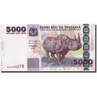 Billet, Tanzania, 5000 Shilingi, Undated (2003), Undated, KM:38, NEUF - Tanzania