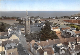 29-PLOUGASNOU- L'EGLISE ET VUE GENERALE DU CIEL - Plougasnou