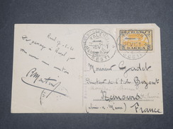 ESTONIE - Oblitération De Tallin En 1921 Sur Carte Postale Pour La France - L 8736 - Estonie