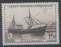 France, Saint Pierre Et Miquelon : N° 352 X Année 1956 - Neufs