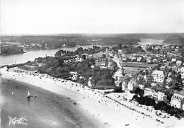 29-BENODET- VUE AERIENNE , LA PLAGE , LA VILLE, LE PHARE DU COQ ET VALLEE DE L'ODET - Bénodet