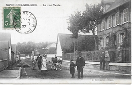 80 - NOYELLES-sur-MER - (Somme) - La Rue Verte. - Noyelles-sur-Mer