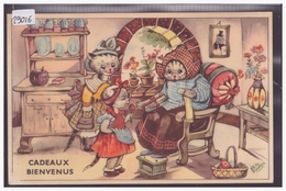 CADEAUX BIENVENUS - CHATS HUMANISES - TB - Animaux Habillés