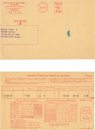 Lettre Imprimée Compte De Cotisations D'assurance Maladie Des Exploitants Année 1961 - Mechanical Postmarks (Other)