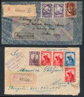 Peru : 1936/1960, Samenstelling Van 9 Br - Collections (with Albums)