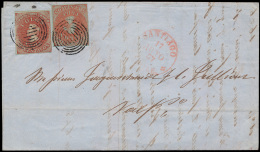 Chili : 1857, Mooie Brief Van Santiago N - Verzamelingen (in Albums)