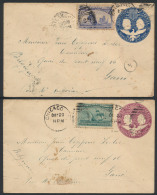 1893/1894, 4 Postwaardestukken Type U 76 - Andere & Zonder Classificatie