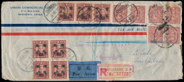 1945, Commercial Cover From Shanghai To - Autres & Non Classés