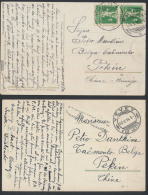 Esperanto 1914, 8 Zichtkaarten Verstuurd - Zonder Classificatie