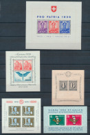 1938/1960, BF 2, 4, 9, 16 En 17, 5 Blokk - Collections