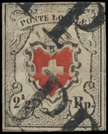 N° 16 '1850 Poste Locale 2 1/2 R Zwart M - Other & Unclassified