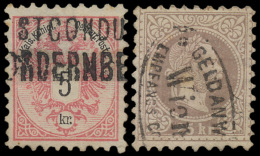 1883, Voorraad 'Cijferzegels' Gespeciali - Collections