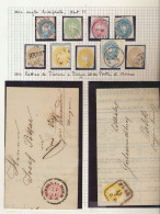 1863/1866 'Adelaars' Verzameling Beide T - Collections