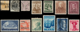 1850/1973, Verzameling In 2 Oude Albums, - Verzamelingen