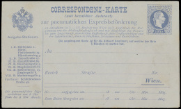 1875/1921, Mooie Verzameling 'Rohrpost' - Andere & Zonder Classificatie