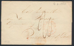 1838, Voorloper, Geen Inhoud, AMERSFOORT - ...-1852 Préphilatélie