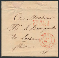 1833, Voorloper, Geen Inhoud,  VENLO FRA - ...-1852 Prephilately