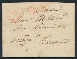 1832, Voorloper Met Inhoud, Geschreven I - ...-1852 Préphilatélie