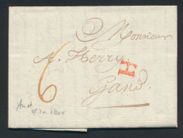 1804, Voorloper, Geschreven In Amsterdam - ...-1852 Préphilatélie
