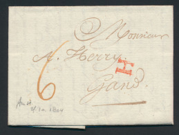 1804, Voorloper, Geschreven In Amsterdam - ...-1852 Prephilately