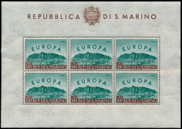 N° 523 '1961 Europa' (Kleinboog Van 6), - Andere & Zonder Classificatie