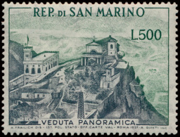 N° 444 'Panoramazichten San Marino', Zm - Other & Unclassified