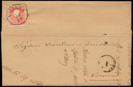 1860, Brief Van Vincenza Naar Verona 30 - Lombardo-Vénétie