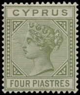 N° 20 '1883 Victoria 4 Pi Deep Olive-gre - Altri & Non Classificati