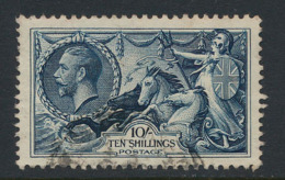 N° 452 '1934 Seahorse Re-engraved 10 Sh - Andere & Zonder Classificatie