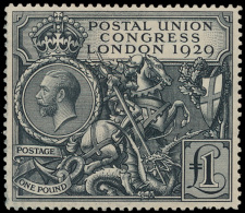 N° 438 '1929 P.U.C. £ 1' Mooi Gecentreer - Altri & Non Classificati