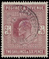N° 317 '1911, 2/6 Dark Purple' Zm (SG £ - Autres & Non Classés