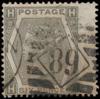 N° 122a En 125 '1872/73 6d Chestnut En 6 - Autres & Non Classés