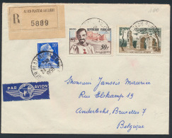 Algerije : 1959, R-brief Van Alger- Plat - Altri & Non Classificati