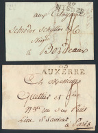 1798/1821, 9 Mooie Voorlopers Met Franse - Altri & Non Classificati