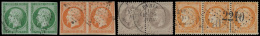 1860/1873, Samenstelling Paren, Strippen - Altri & Non Classificati