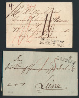 1810/1840, 15 Voorlopers Met Naamstempel - Autres & Non Classés