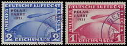 N° 456/57 'Zeppelin, Polarfahrt 1931' Ge - Autres & Non Classés