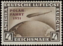 N° 456/58 'Zepplin Polarfahrt 1931' Zm ( - Altri & Non Classificati