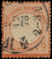 N° 27 '1872, 9 Kr Bruinoranje' Zm (Mi € - Andere & Zonder Classificatie