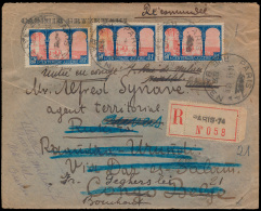 1930, Aangetekende Brief Van 'Paris 74' - Covers & Documents