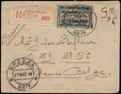 1918, Aangetekende Brief In Militaire Po - Storia Postale