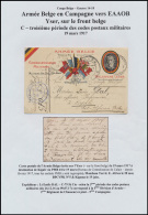 1917 – Postkaart Van Belgische Leger Uit - Covers & Documents